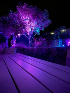 Gartenparty beleuchtung