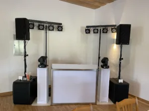 Mittlerer Aufbau im Eventhaus Tenne
