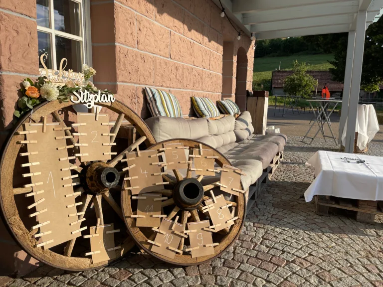 Hochzeit 2023 auf dem Schornhof in Wolfach