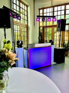 DJ Aufbau 2024 in Kehl in der Orangerie