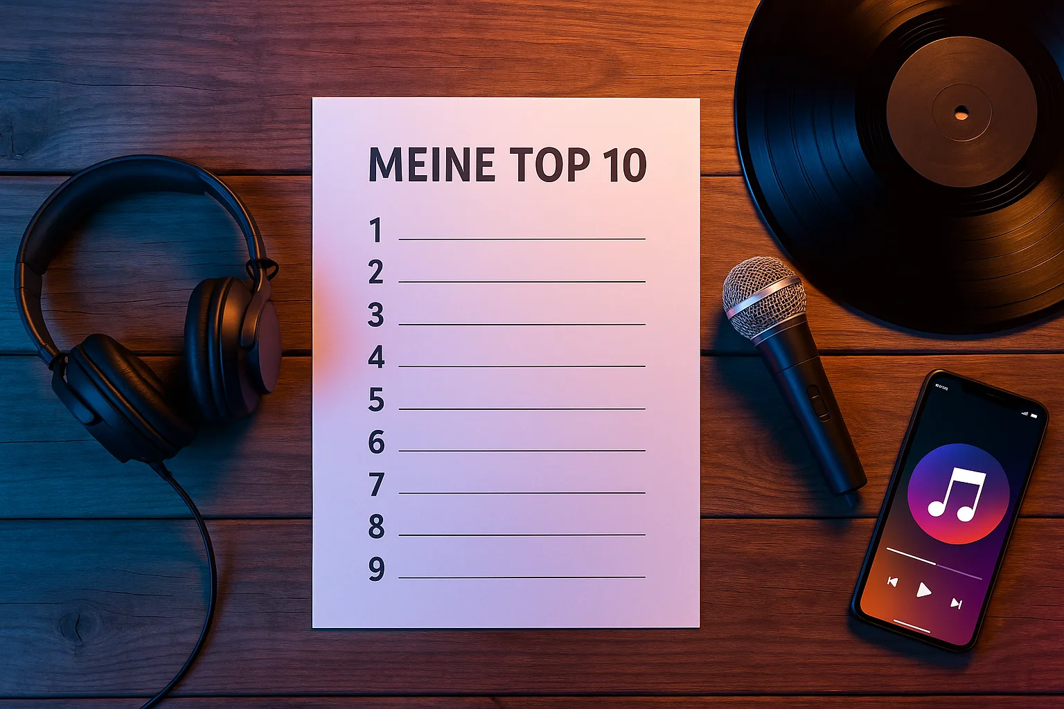 Meine Top 10 Songs – Monatscharts
