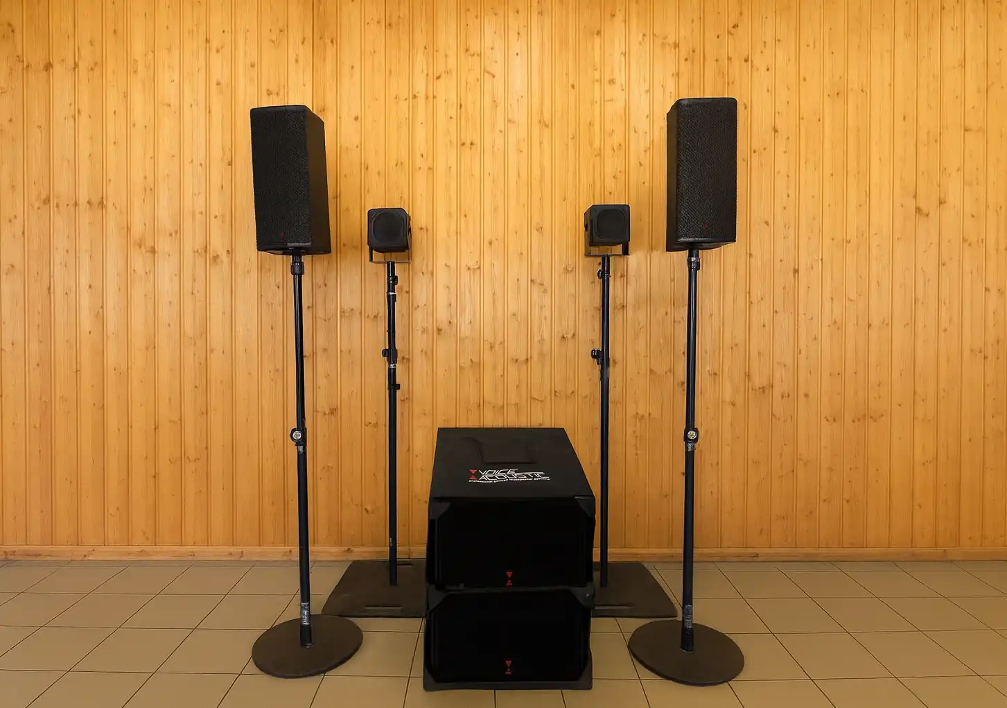 Voice Acoustic Anlage – Premium Sound fĂŒr eure Feier